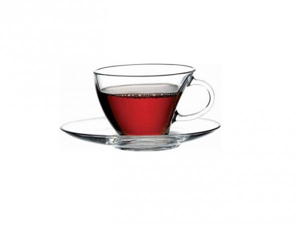 Paşabahçe penguen cam çay fincanı seti - nescafe fincanı 98396 - 4