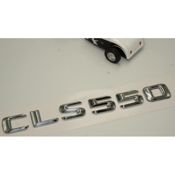 Benz CLS 550 Bagaj Krom Metal 3M 3D Yazı Logo - 3