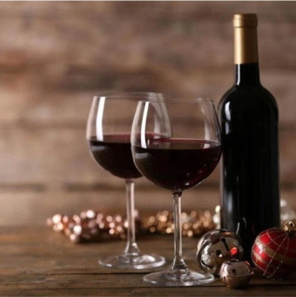 Paşabahçe 44248 enoteca ayaklı bardak kadeh - 6 lı ayaklı bardak 780cc
