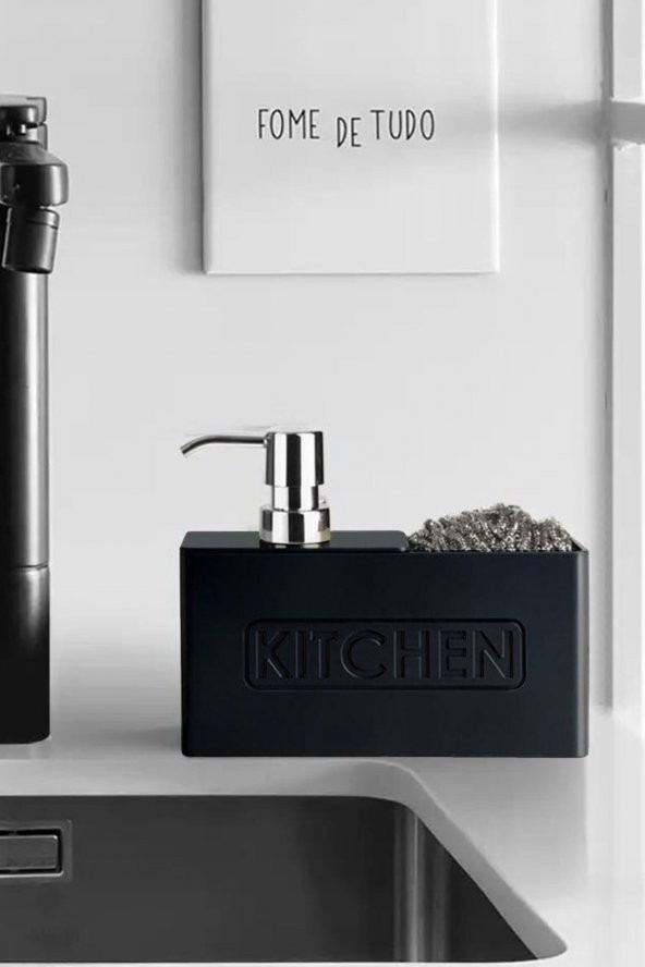 Perotti kitchen sıvı sabunluk 13200 antrasit