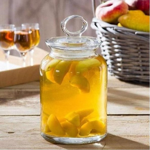 Paşabahçe kitchen cam kapaklı kavanoz seti takımı 6 parça 2 boy - 2