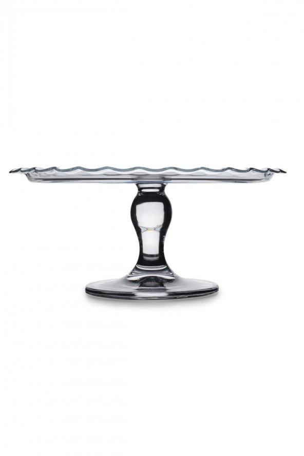 Paşabahçe petite ayaklı patisseria - pasta servis sunum tabağı - 4