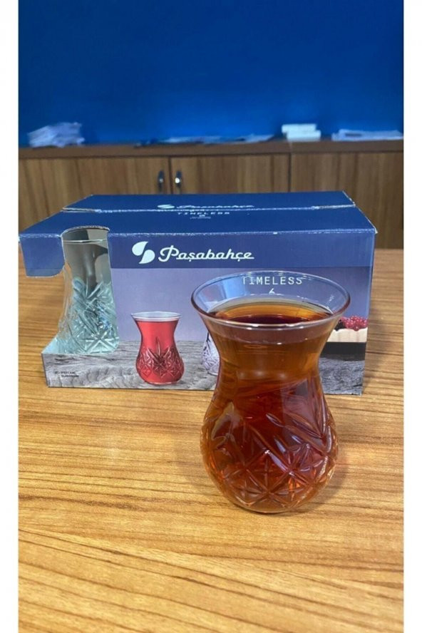 Paşabahçe timeless kesme kristal çay bardağı - 6 lı çay bardak 42881 - 2
