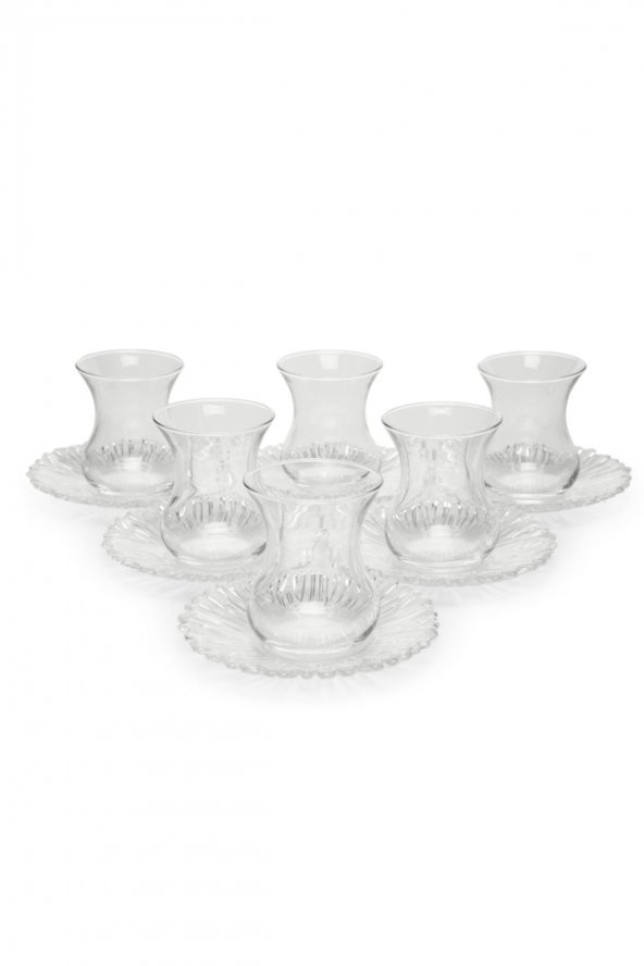 Paşabahçe 95961 aurora çay takımı - çay seti 12 prç. - 4