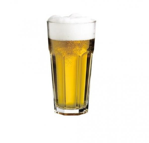 Paşabahçe casablanca bira su meşrubat bardağı 12 li 475 cc. pb52707 ürün görseli 1