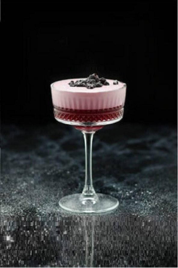 Paşabahçe elysia ayaklı kadeh bardak- sunum bardağı - çerezlik kasesi seti 8 parça - 4