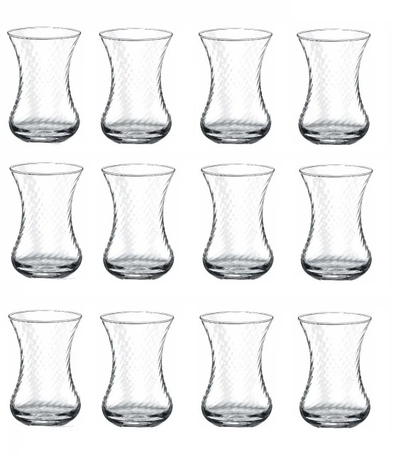 Paşabahçe 42781 ince belli opt.çay bardağı 12 li çay bardak ürün görseli 1