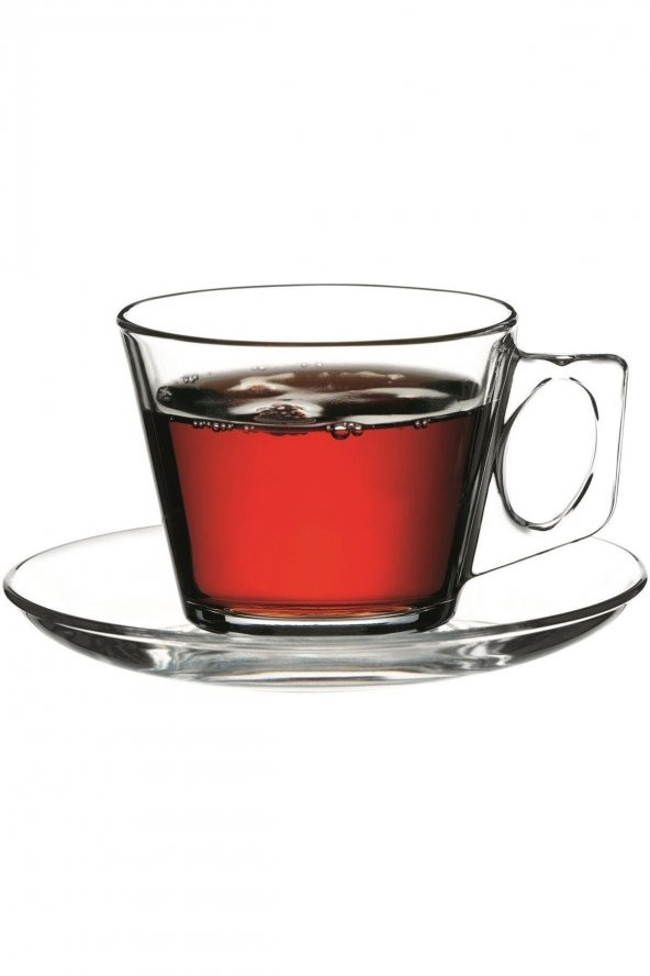 Paşabahçe vela cam çay fincanı takımı - çay fincanı seti 12 parça 97302