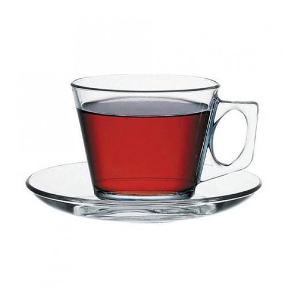 Paşabahçe vela cam çay fincanı takımı - çay fincanı seti 12 parça 97302