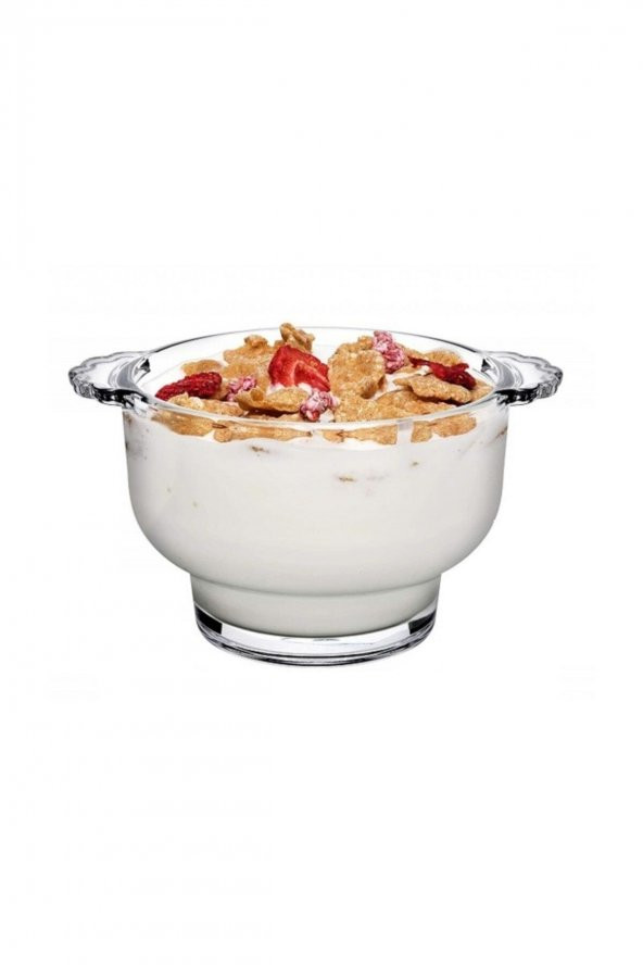 Paşabahçe çorba sütlaç pudding kasesi - cam sunum kase 6 lı 530041 - Resim 3