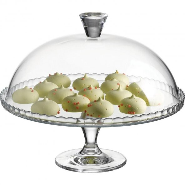 Paşabahçe 95200 ayaklı patısserie - kek kurabiye fanusu - Resim 2