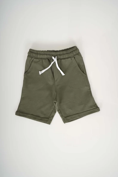 ERKEK ÇOCUK CEPLİ PAMUK ŞORT - 4