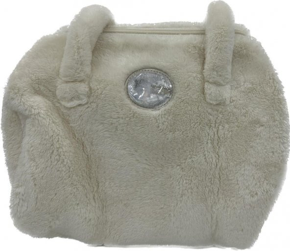 Nici Kol Çantası Beyaz Pelus Nh25978 - 2