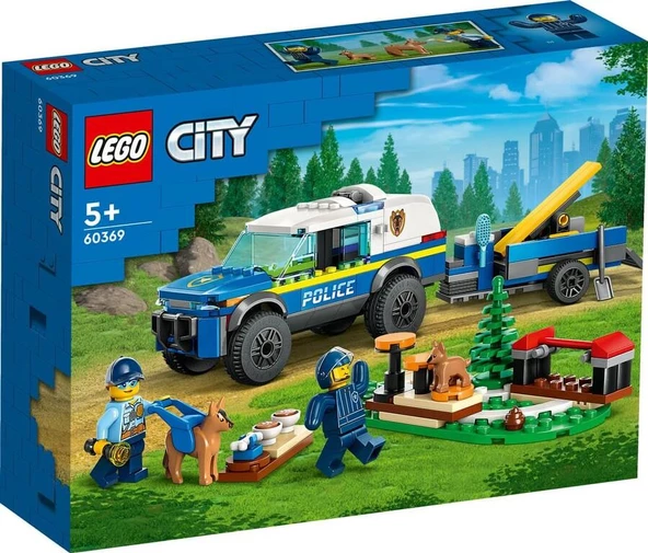 LEGO City 60369 Mobile Police Dog Training