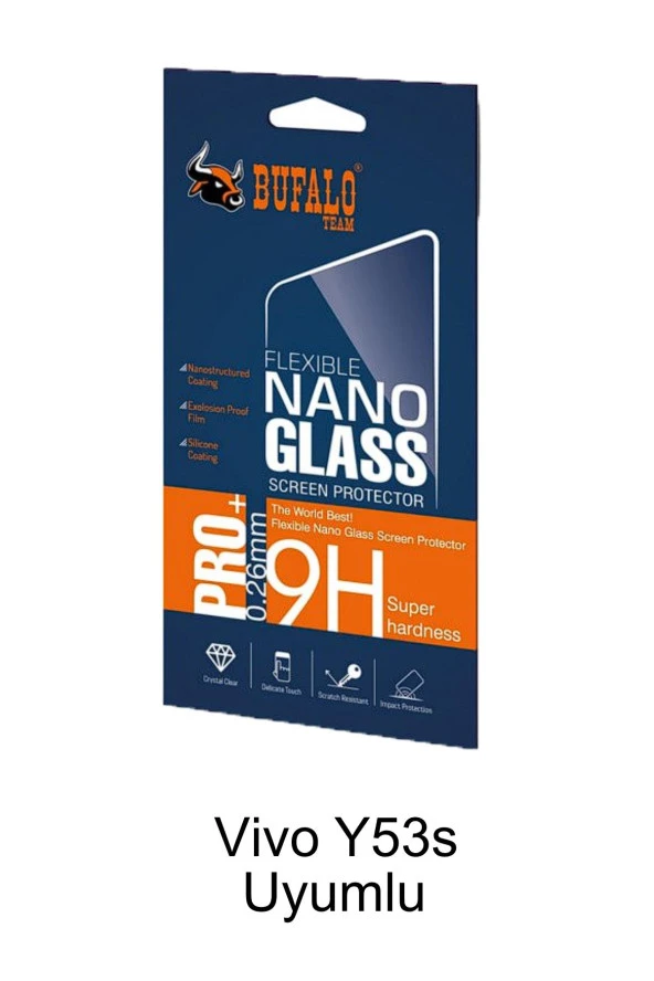 Vivo Y53s Uyumlu FlexiGlass Nano Ekran Koruyucu