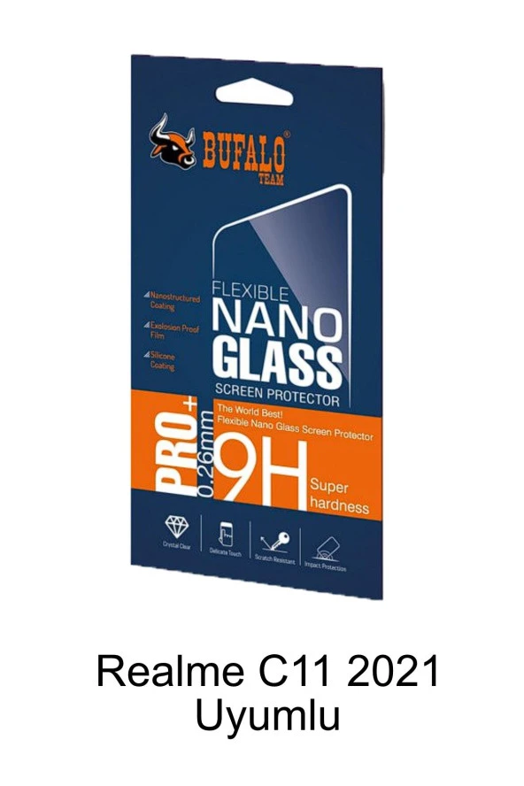 Realme C11 2021 Uyumlu FlexiGlass Nano Ekran Koruyucu