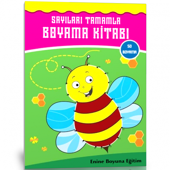 Sayıları Tamamla Boyama Kitabı ürün görseli 1