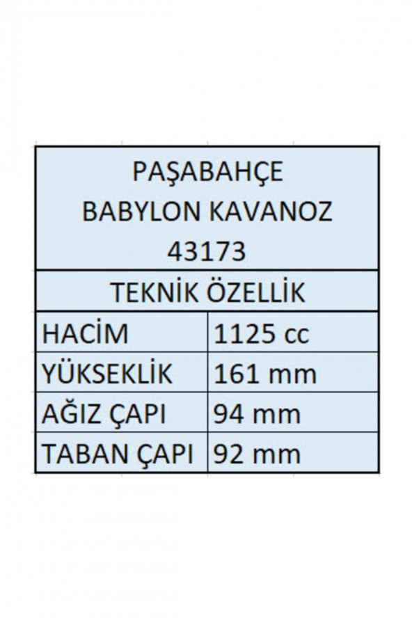 Paşabahçe 43173 babylon ahşap kapaklı cam kavanoz 1125cc 4 lü - 3