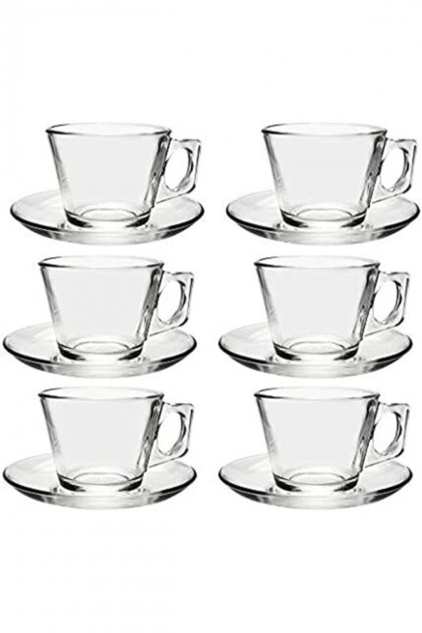 Paşabahçe vela espresso kahve fincanı takımı 12 parça 80 cc. - 4