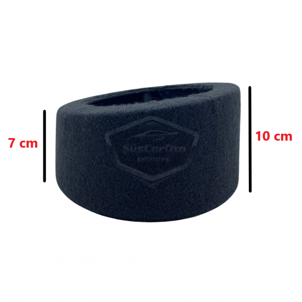 Çift Yönlü 6"x9" Oval & 16 cm Yuvarlak Hoparlör Kasnağı Üniversal Oval Hoparlör Yükseltici Altlık Takoz 2 li Set - 4