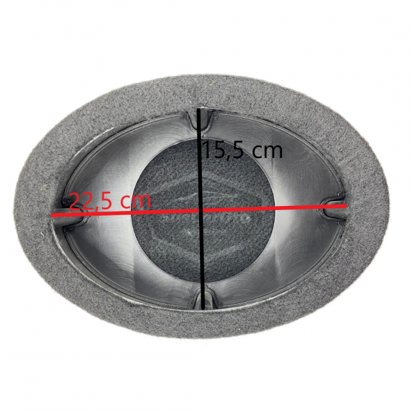 Çift Yönlü 6"x9" Oval & 16 cm Yuvarlak Hoparlör Kasnağı Üniversal Oval Hoparlör Yükseltici Altlık Takoz 2 li Set - 5