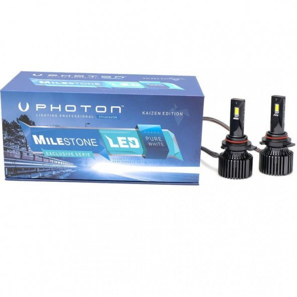 9005 PHOTON MILESTONE Led Xenon Oto Ampul Plus 3 Beyaz