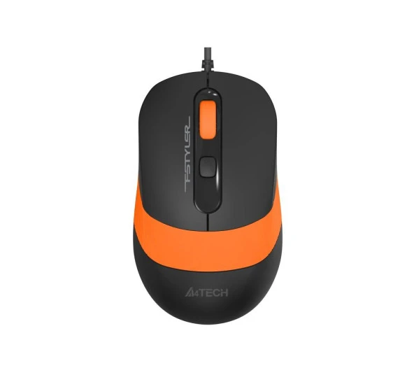 A4 Tech Usb Fstyler Optik 1600 Dpi Kablolu Mouse Turuncu Siyah