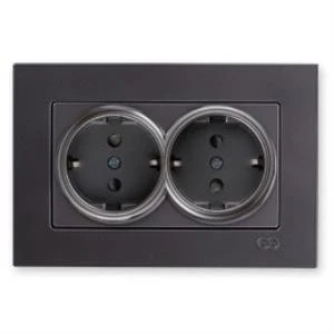 Günsan Eqona İkili Topraklı Priz, Füme ürün görseli