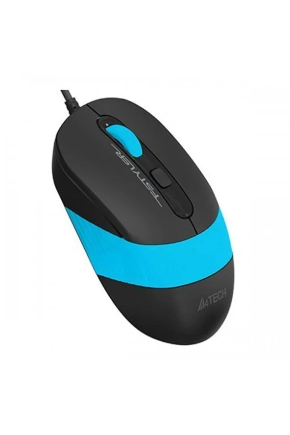 A4 Tech Nano Alıcı Kablosuz Multimedia Türkçe Klavye Mouse Seti Mavi Siyah - Resim 7