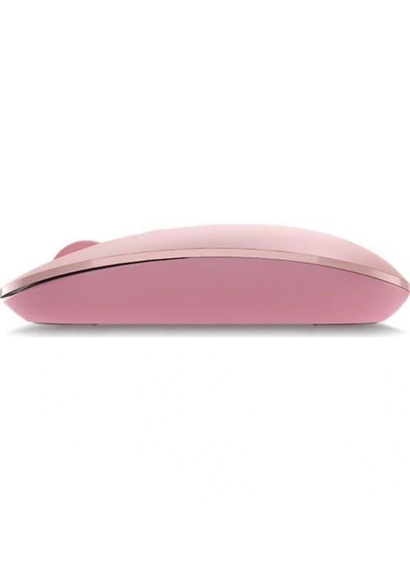 A4 Tech Nano Alıcı Kablosuz Optik 2000 Dpi Enerji Korumalı Kompakt Mouse - Pembe - Resim 3
