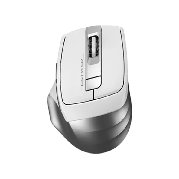 A4 Tech Beyaz Bluetooth 2.4Ghz Nano Kablosuz Optik 2000 Dpi Kablosuz Mouse