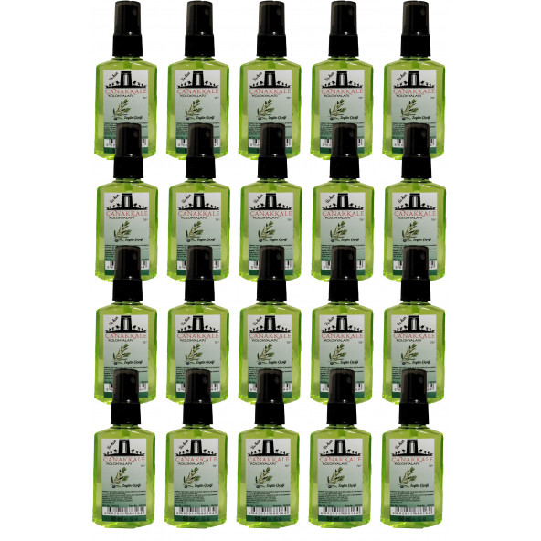 Zeytin Çiçeği Kolonyası -50 ML Sprey - (PET Şişe) 20 Adet