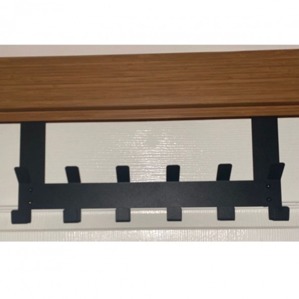 RİSİNGMABER Metal Amerikan Kapı Arkası Vidalı Askılık ve Banyo Kapı Arkası Vidalı Askılık - 3