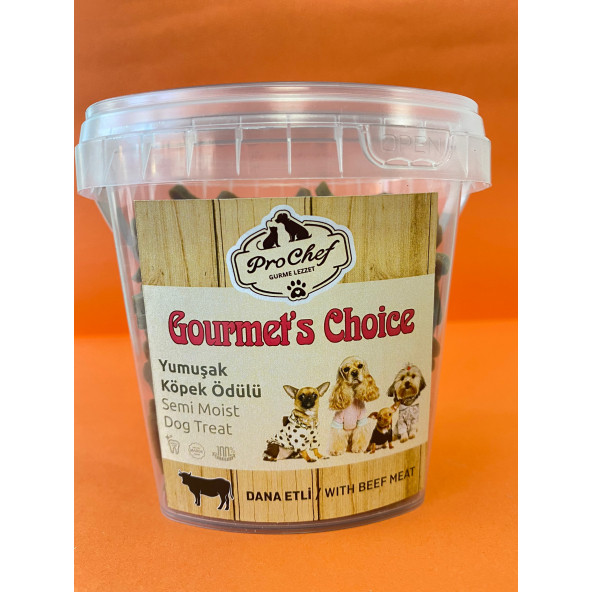 ProChef 200 Gr Dana Etli Gourmet's Choice Köpeklerin Eğitimi Için Yarı Yumuşak Köpek Ödül Maması