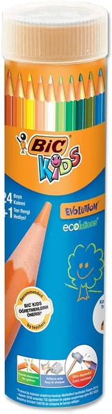 Bic Kids Evolution Kuru Boya Kalemi 24+1 Metal Tüp /BİC.958190