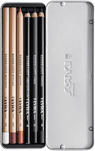 LYRA Rembrandt Sketching 6'lı Eskiz Çizim Seti /L2051060 - Resim 2