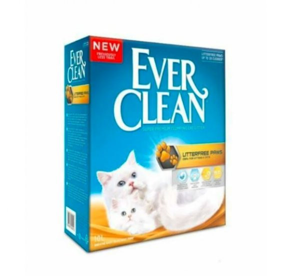 Ever Clean LitterFree Paws İz Bırakmayan Kalın Taneli Topaklaşan Kedi Kumu 10 L