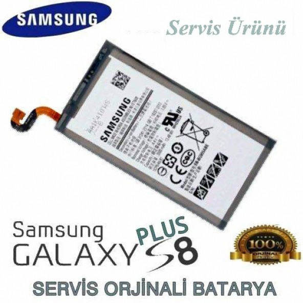 Samsung Galaxy S8 Plus Batarya 3500Mah Eb-Bg955Abe G955 Uyumlu Yedek Batarya