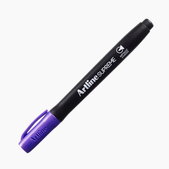 Artline Supreme Kalıcı Metalik Markör 1 mm - Metalik Mor