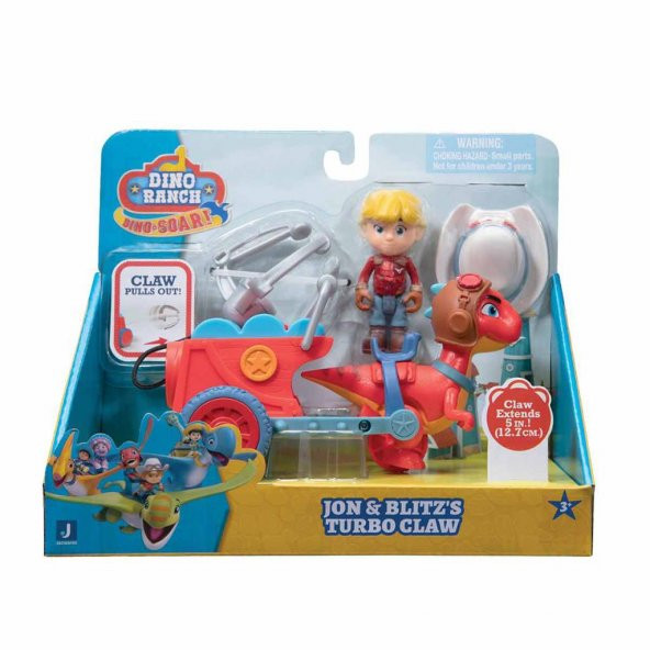 Dino Ranch Delüks Araç Jon&Blitzs DNA03401 - 2