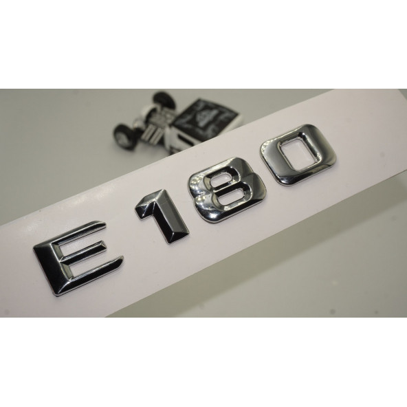 Benz E180 Bagaj Krom Metal 3M 3D Yazı Logo ürün görseli 1