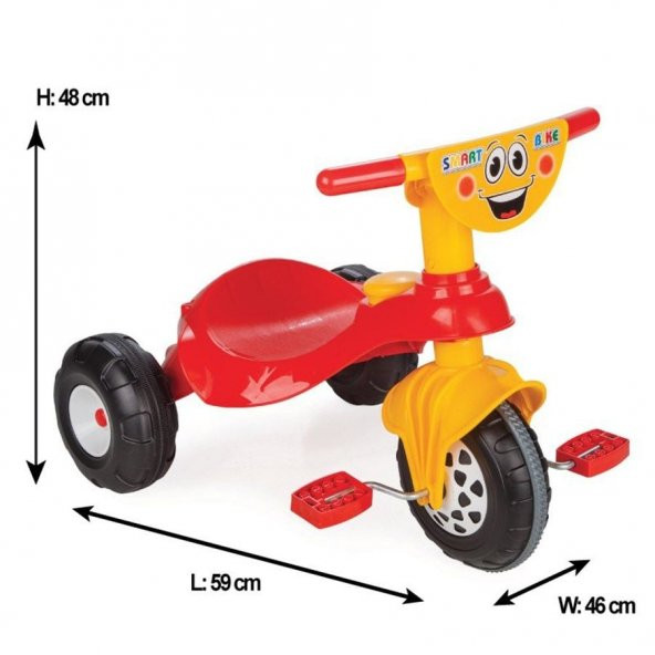 Pilsan Smart Bisiklet Kırmızı - 2
