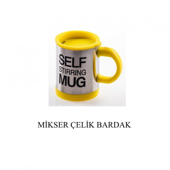 MİKSER ÇELİK BARDAK SARI