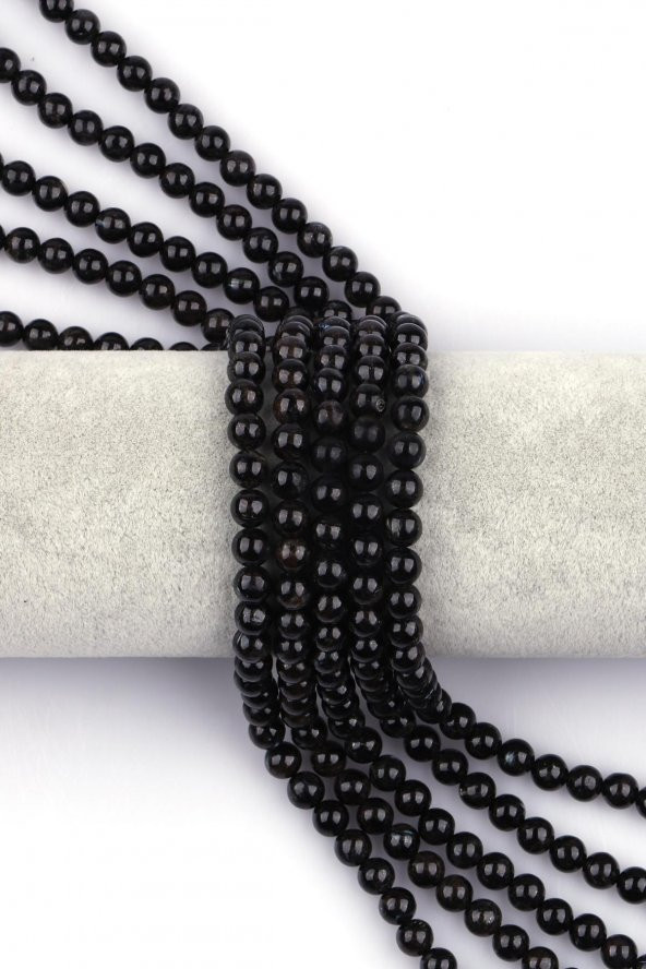 Nuummıte Doğal Taş Dizi 6 mm Küre Kesim ürün görseli