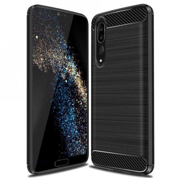 ZORE ROOM P20 PRO SİYAH SİLİKON KAPAK