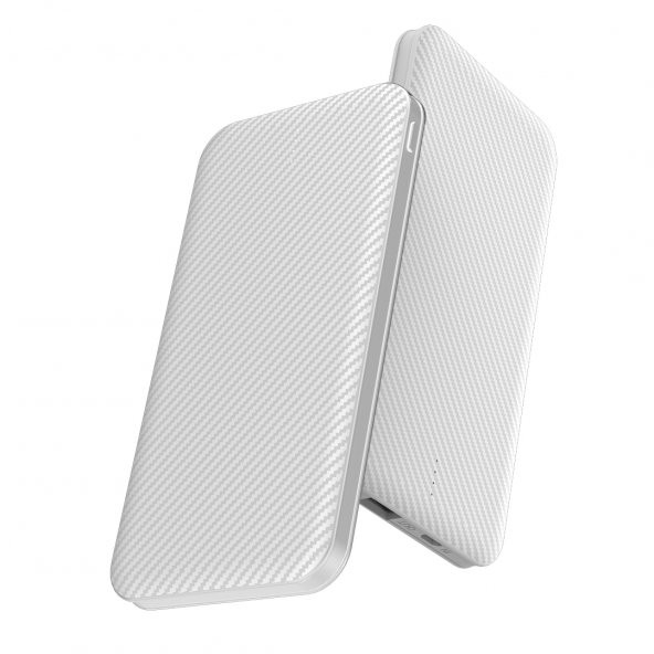 Mobilmoods 5000 mAh Powerbank 50U Beyaz Slim Taşınabilir Şarj Cihazı