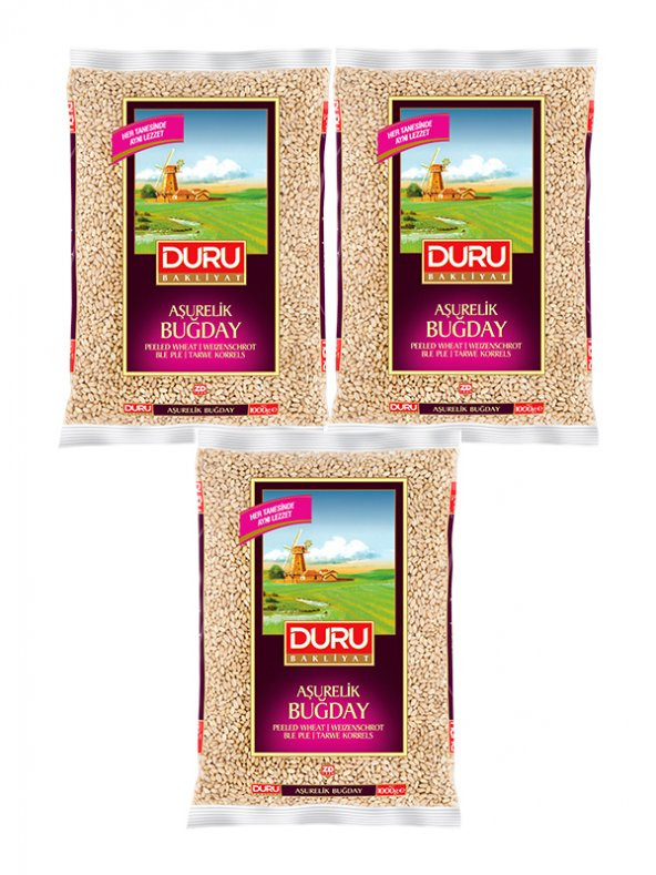 AŞURELİK BUĞDAY, 3x1000 gr