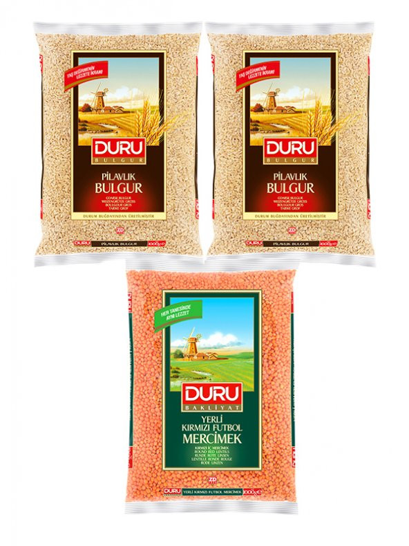 DURU MERCİMEKLİ BULGUR SETİ ürün görseli