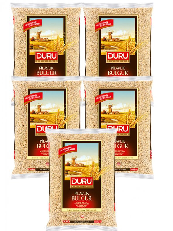 PİLAVLIK BULGUR, 5x1000 gr ürün görseli