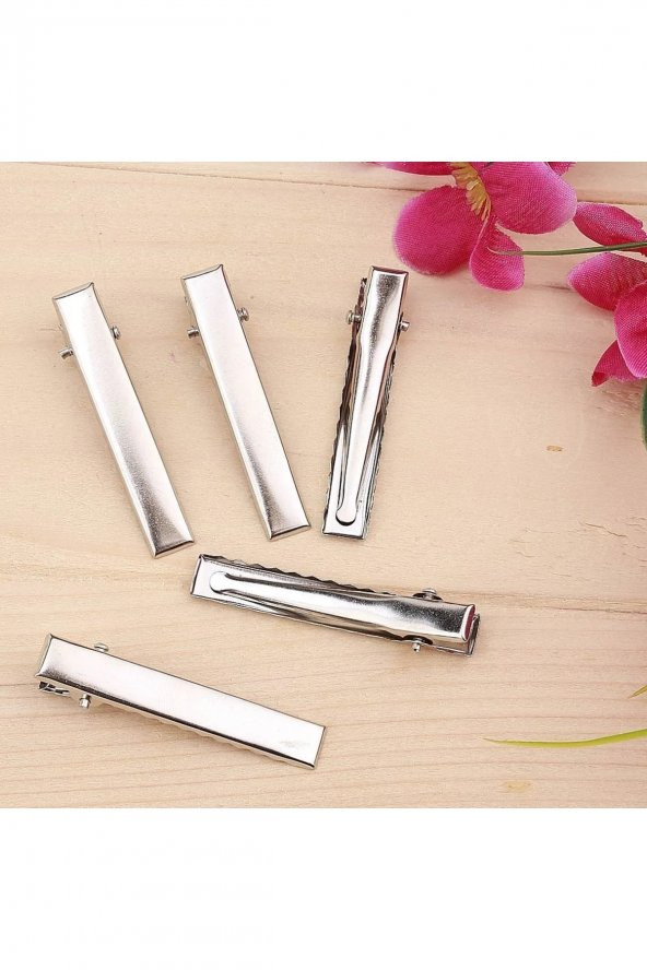 Metal Kıskaç Pens Timsah Toka (100 Adet) - 1